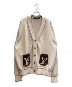 LOUIS VUITTON(ルイ ヴィトン)シグネチャーライト LVロゴ カーディガン