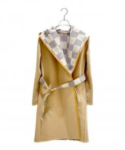 LOUIS VUITTON（ルイ ヴィトン）リバーシブルフーデッドラップコート