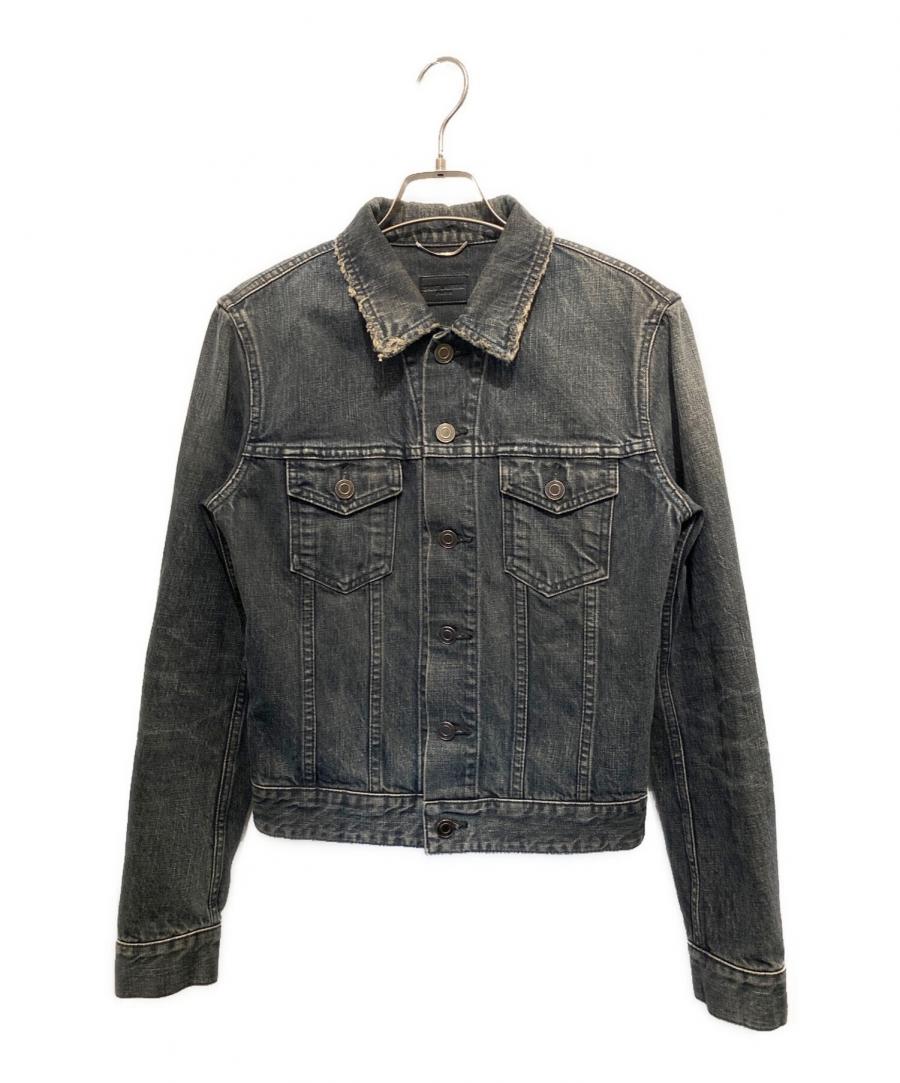 SAINT LAURENT PARIS デニムジャケット ダメージ加工 Saint Laurent Paris (サンローランパリ) ダメージ加工デニム