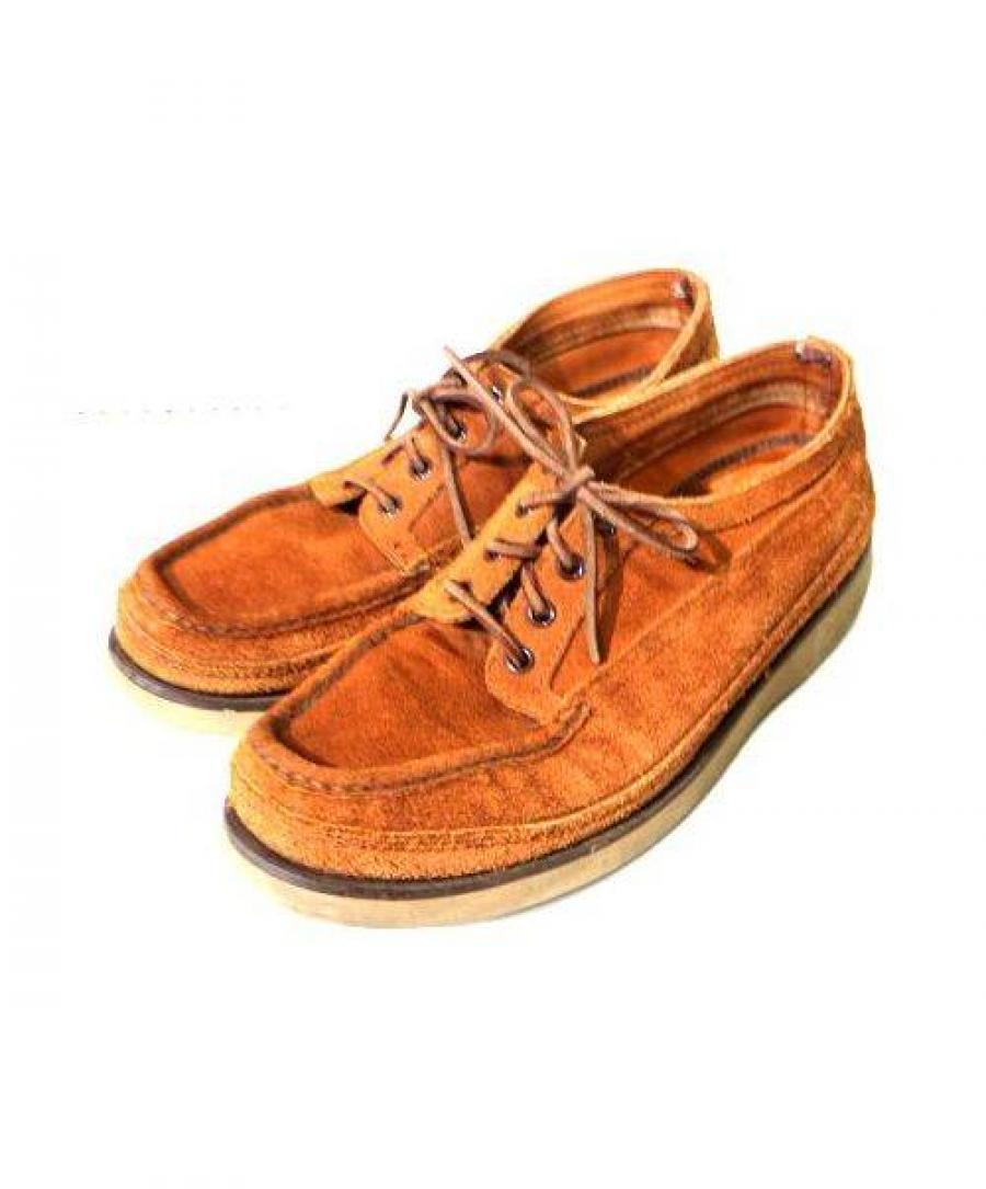 最終値下　UNUSED × Russell Moccasin ムートンモカシン 最終値下 UNUSED × Russell Moccasin ムートンモカシン