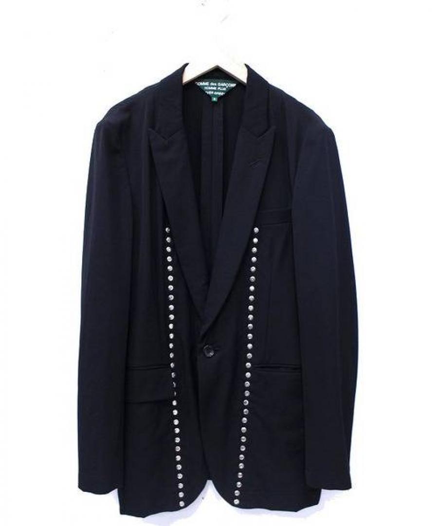 AD2007 コムデギャルソンオムプリュスエバーグリーン　テーラードジャケット COMME des GARCONS HOMME PLUS EVER GREEN(コム デ ギャルソン オム