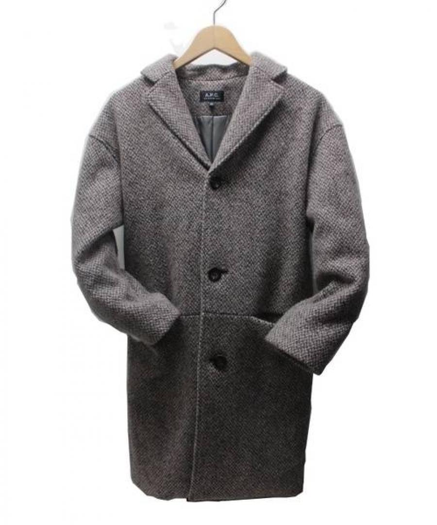 A.P.C. アーペーセー ウールコート レディース グレー SIZE XS Robert