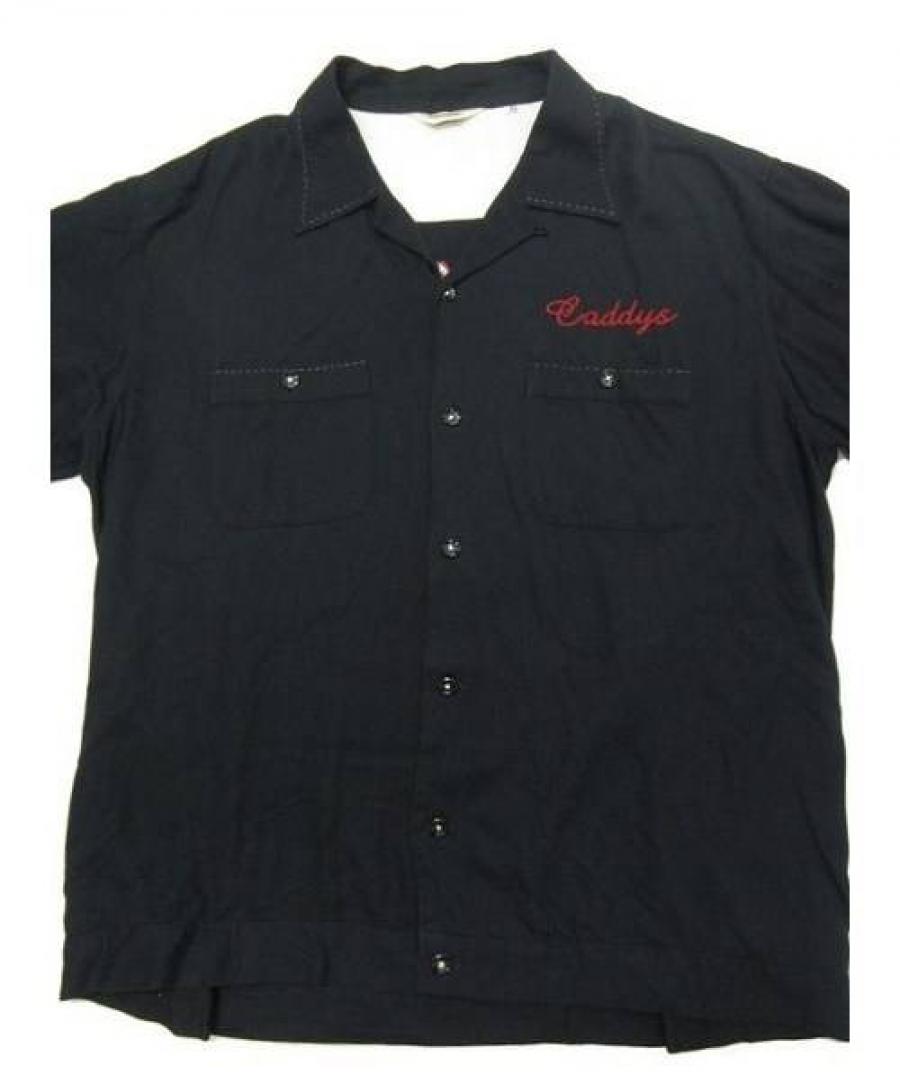 FLAT HEAD フラットヘッド】 ボーリングシャツ ブラック 参考定価