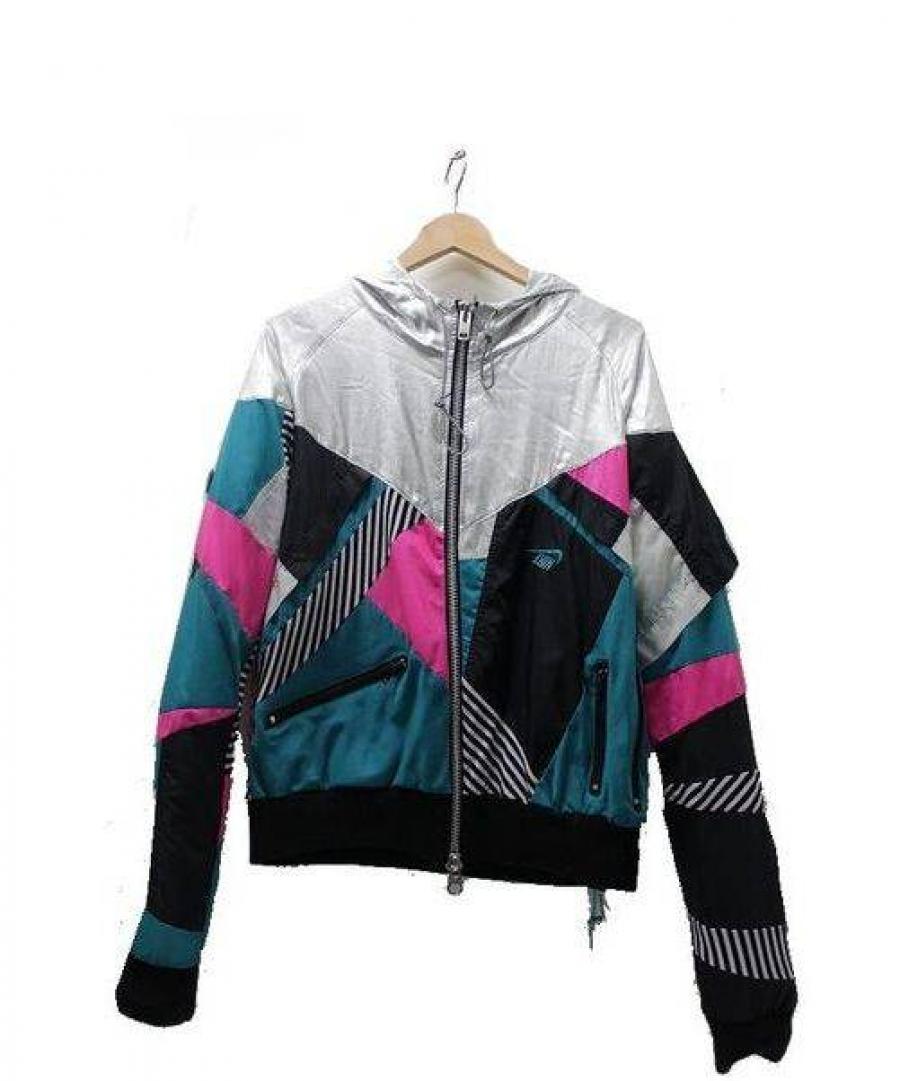 VINTI ANDREWS×NIKEリメイクナイロンパーカー VINTI ANDREWS ヴィンティアンドリュース】再構築リメイクパーカー