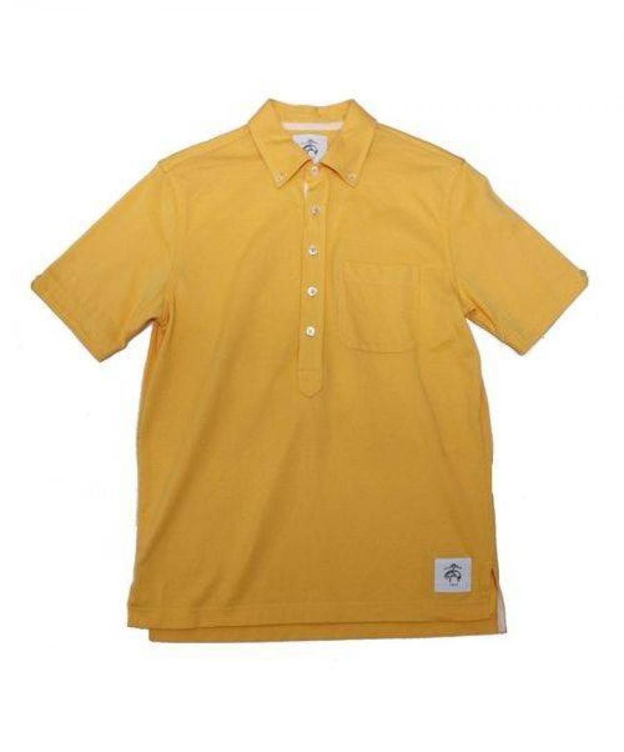 Black Fleece ブラック フリース ポロシャツ メンズ イエロー」 買取