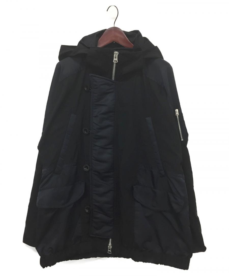 sacai (サカイ) ハイブリッドミリタリーブルゾン ブラックの買取