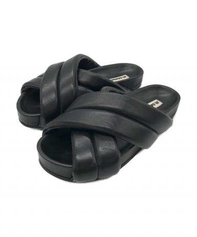 JIL SANDER (ジルサンダー) メタルプレートミュール ブラックの買取