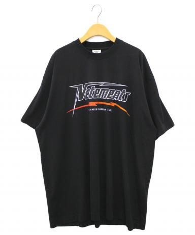 VETEMENTS (ヴェトモン) Gothic Font Longsleeve Tee グレー サイズ:L