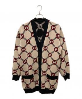 GUCCI（グッチ）インターロッキングGリバーシブルカーディガン