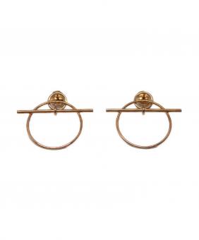 HERMES（エルメス）ピアス プールPM 8.15g