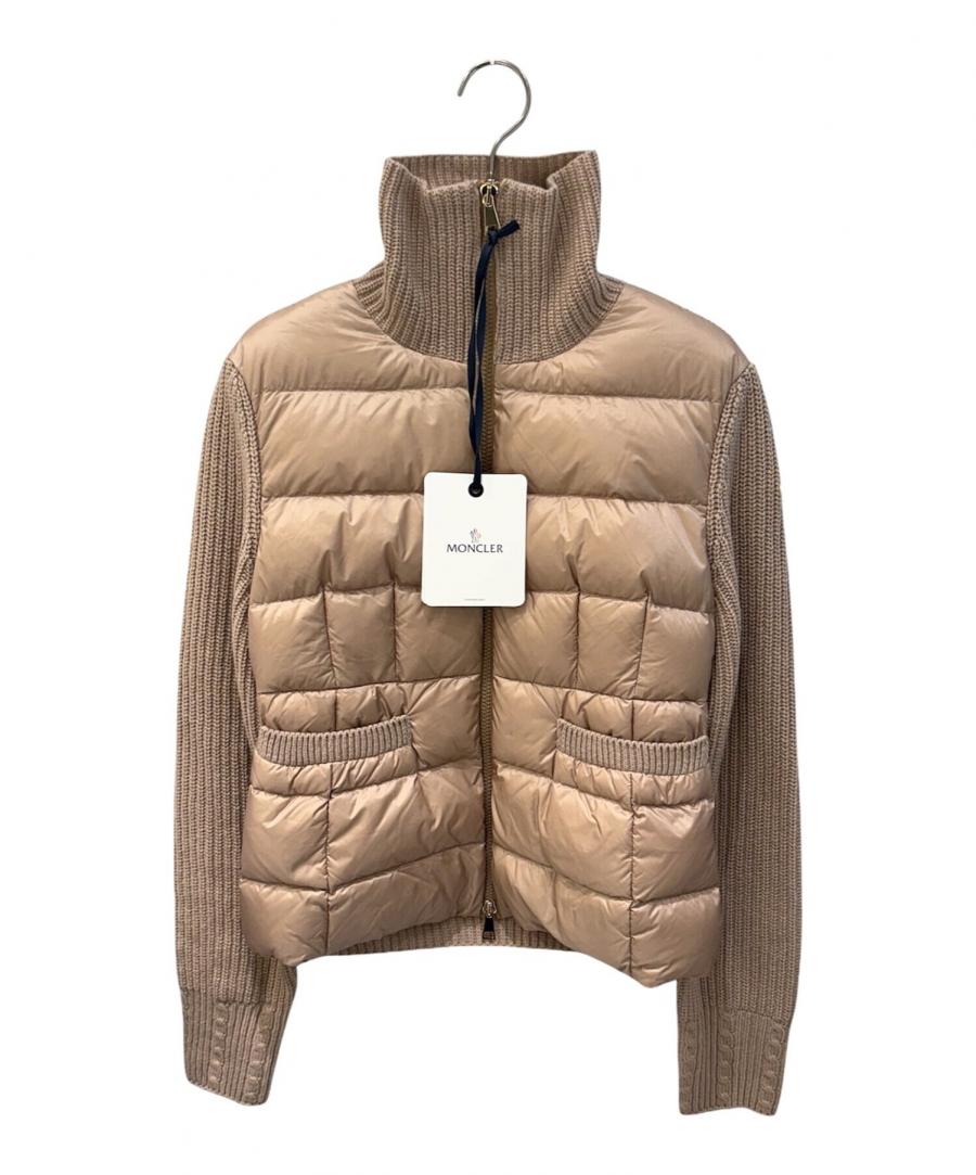 MONCLER (モンクレール) cardigan tricot 切替ダウンジャケット MONCLER (モンクレール) cardigan tricot 切替ダウンジャケット