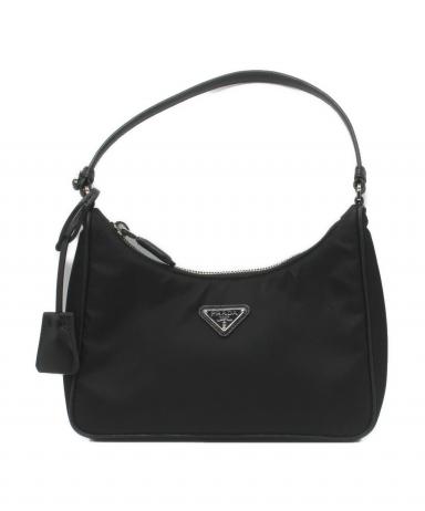 PRADA (プラダ) Re-Edition サフィアーノレザー ミニバッグ オレンジの