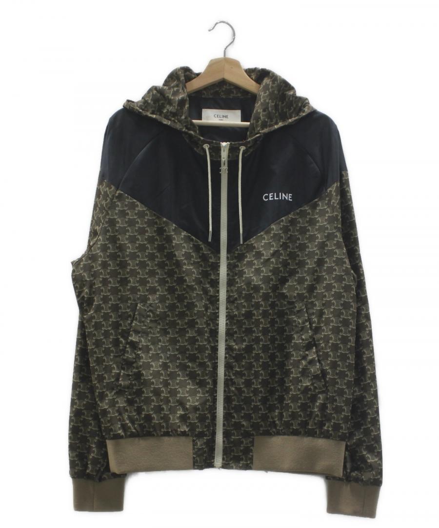 CELINE 25SS トリオンフ ナイロン モノグラム フルジップ ジャケット CELINE (セリーヌ) トリオンフ モノグラム ナイロンジャケット
