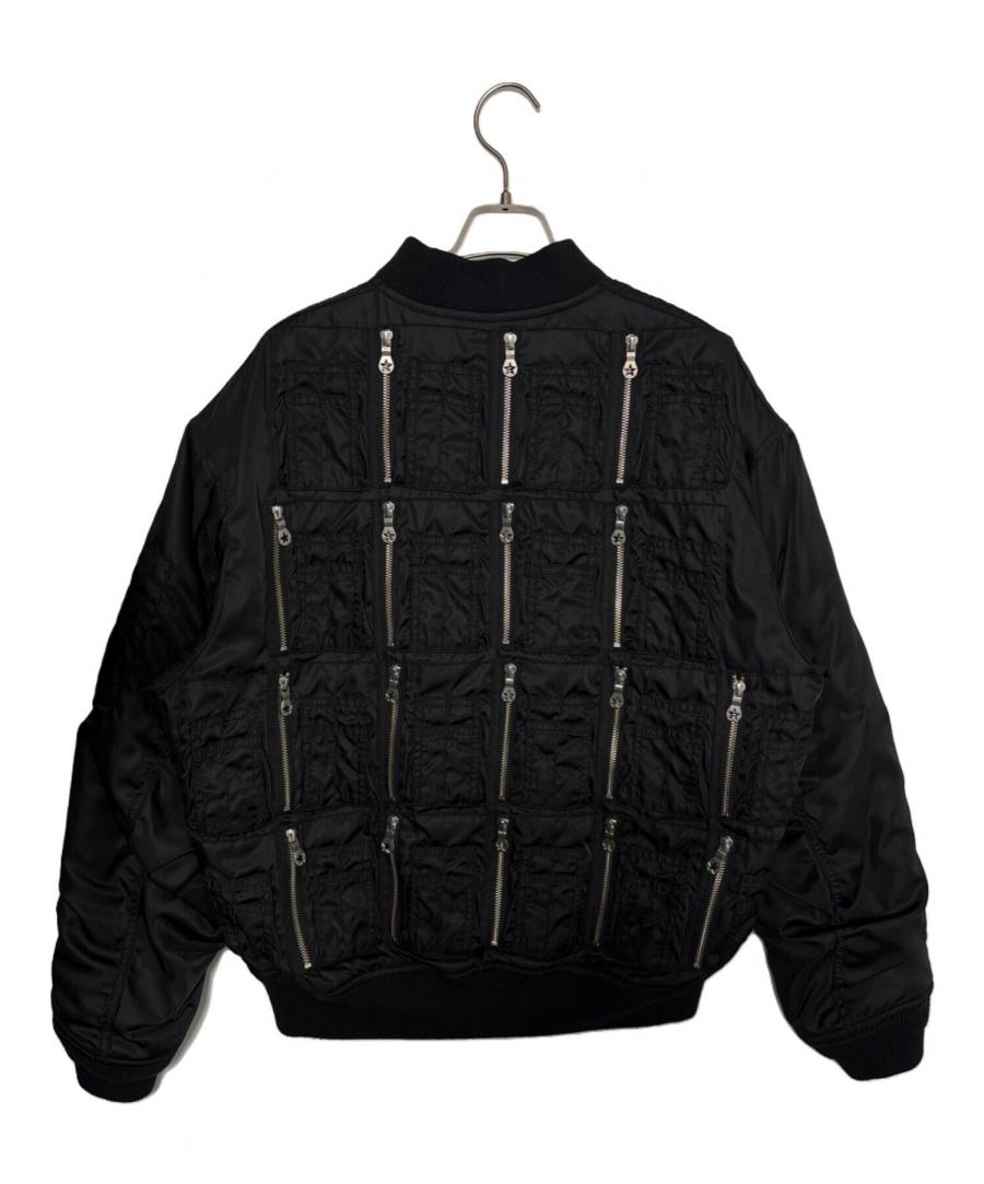 PHENOMENON Loop MA-1 （Black）　フェノメノン PHENOMENON (フェノメノン) LOOP MA-1 BOMBER JACKET ブラック サイズ