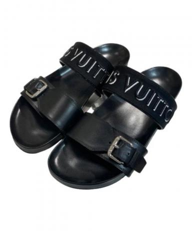 LOUIS VUITTON (ルイ ヴィトン) LVトレイナーライン ブラック サイズ:8