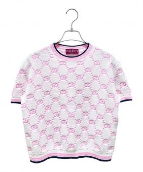 GUCCI（グッチ）GGラウンドネックコットンニット