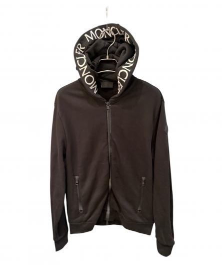 MONCLER (モンクレール) ロゴジップパーカー MAGLIA CARDIGAN ブラック