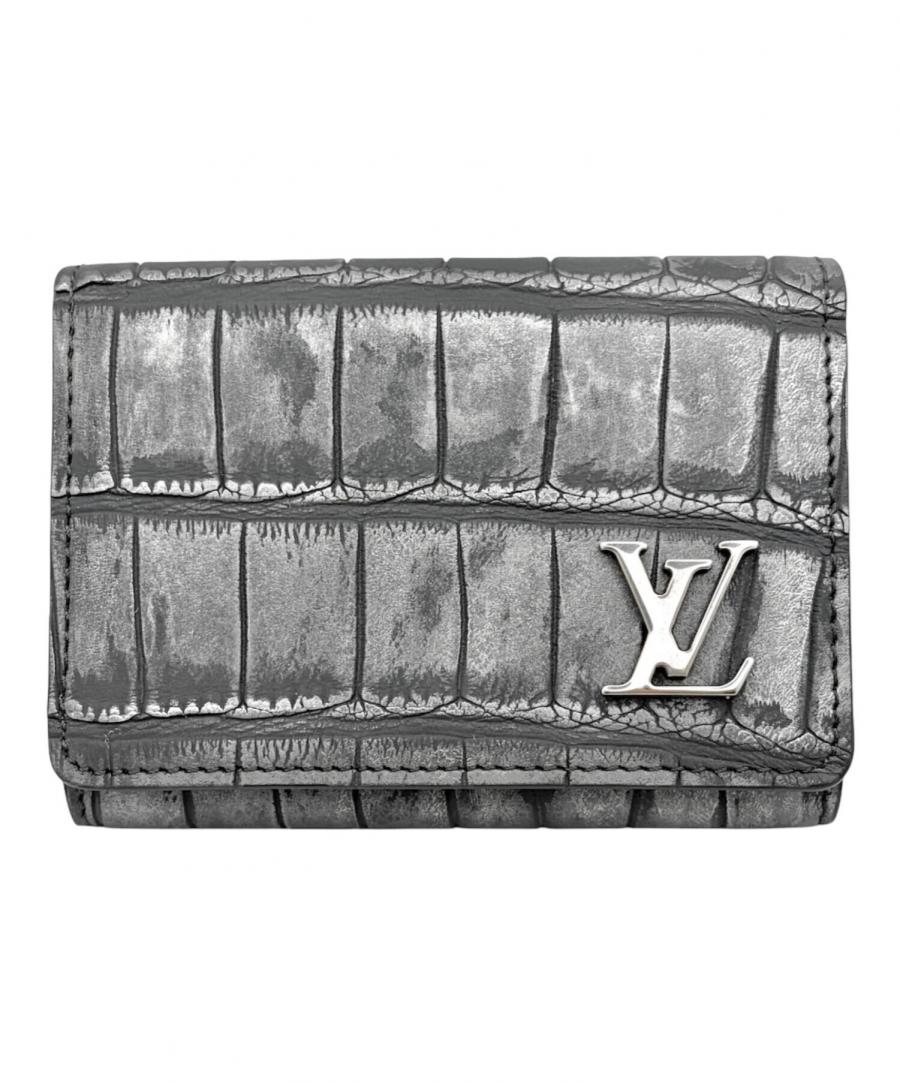 LOUIS VUITTON (ルイ ヴィトン) メタリック加工 エキゾチックレザー