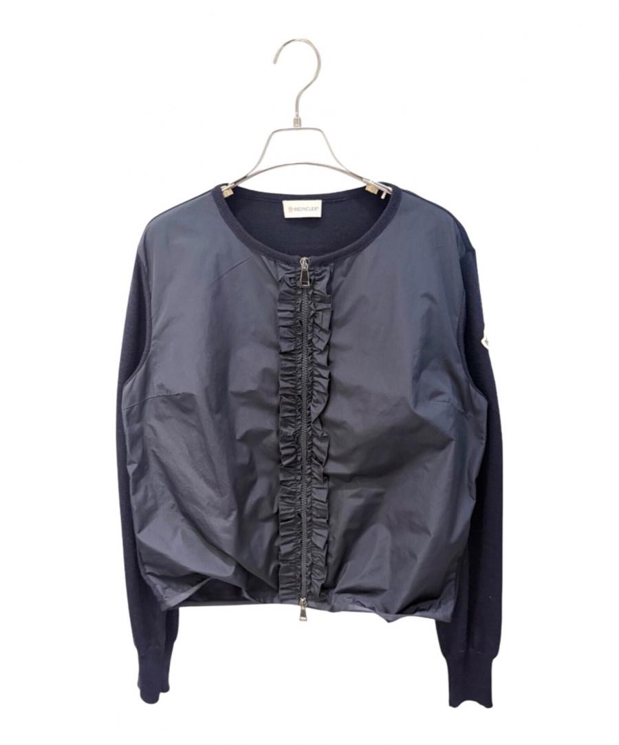 MONCLER (モンクレール) CARDIGAN TRICOT ジップカーディガン ネイビー