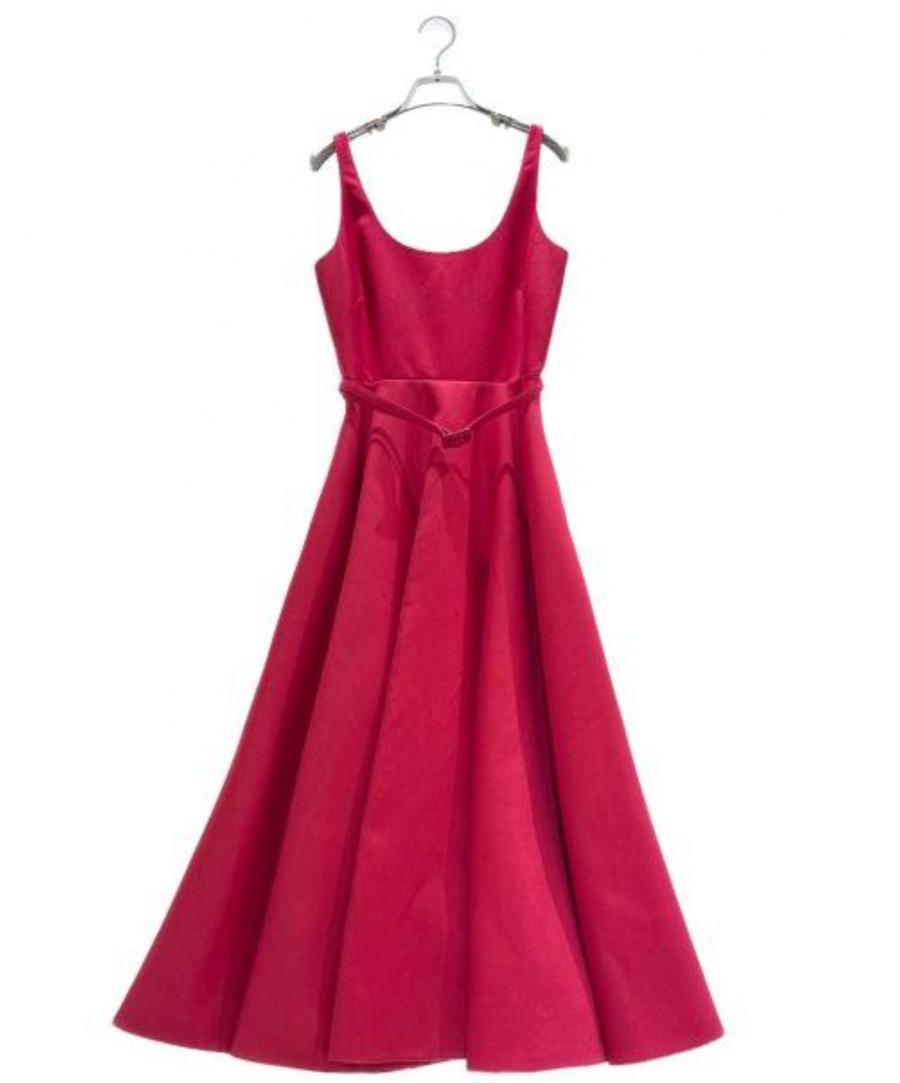 Christian Dior (クリスチャン ディオール) ワンピース レッド サイズ