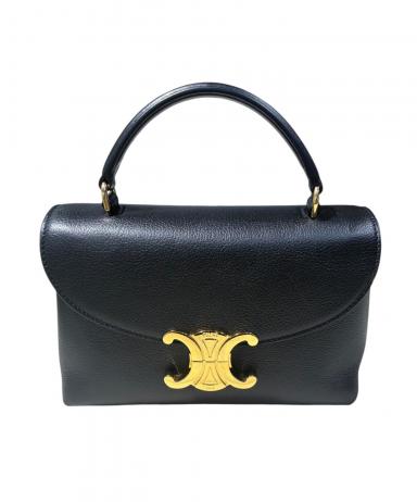 CELINE (セリーヌ) ラゲージ ミニショッパー ネイビー サイズ:ミニの