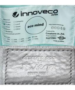 日本製 innoveco イノベコ トートバッグ 廃シートベルト エコプロダクト バッグ イノベコ innoveco N.I.Bコラボ トートバッグ シート