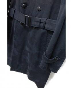 ルシアンペラフィネ  迷彩トレンチコート lucien pellat-finet - ルシアンペラフィネ コート トレンチ