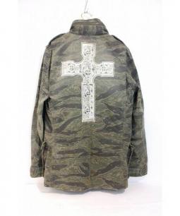 【新品未使用】ヒステリックグラマー　シャツジャケット　野口強　M65 Sサイズ HYSTERIC GLAMOUR ヒステリックグラマー 22AW 02223AB21 野口強