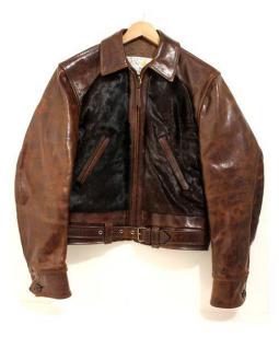Aero LEATHER グリズリージャケット 熊ジャン　 サイズ40 Aero LEATHER グリズリージャケット 熊ジャン サイズ40