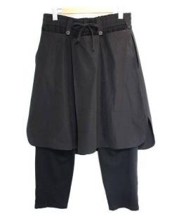 S'YTE サルエルパンツ ブラック ヨウジヤマモトS'YTE ブラック サルエルパンツ