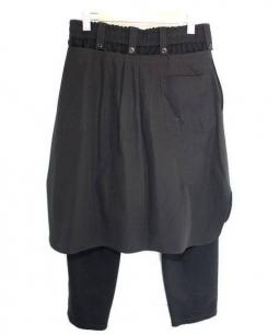 s'yte(YohjiYamamotoEC限定新ブランド) サイト レイヤードサルエル