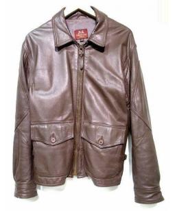 Willis&Geigerウィリスアンドガイガー G8レザーフライトジャケット Willis & Geiger outfitters – Bushed cotton poplin G-8 Open