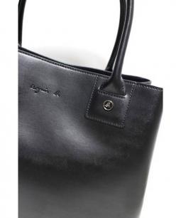 なさとさま専用【新品未使用】agnès b. ビジネスレザートートバッグ　グレー トートバッグ｜メンズ｜agnès b.｜アニエスベー公式オンライン