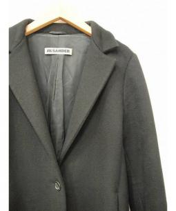 JIL SANDER ジルサンダー カシミア チェスター コート JIL SANDER(ジルサンダー) カシミアコート BLK - Lubb