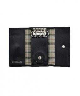 新品 箱入り BURBERRY バーバリー キーケース 4連 ブラック 黒 楽天市場】バーバリー BURBERRY キーケース ブラック メンズ