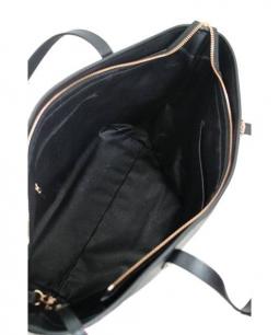 Rady 黒 リゾートフラワー トートバッグ ビジュー ポーチ オーガンジー付き