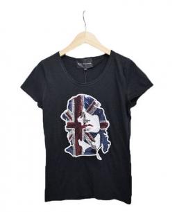 Dartin Bonaparto(ダルタンボナパルト) スパンコールTシャツ