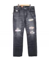 日本製 リーバイス×ステューシー　デニム　STUSSY×Levi`s SS505 リーバイス ステューシー Levi's x STUSSY 別注 日本製 SS505