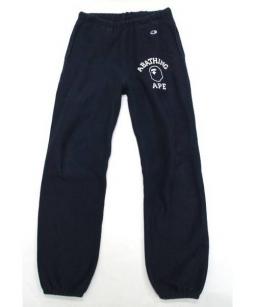 ☆A BATHING APE Championコラボ スウェットパンツ