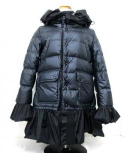 MONCLER ダウンジャケット 袖裾フリル 中古・古着通販】MONCLER (モンクレール) フリルダウン