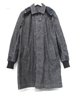サカイ sacai コート 2 M デニム sacai サカイ フーデッドデニムコート
