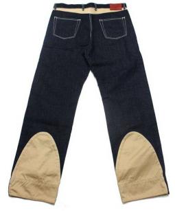 世田谷ベース チノデニム ジーンズ S.E.A.F 所ジョージ 切り替えW36 買取・査定情報 SETAGAYA A.F.BASE【世田谷ベース】 切替デニム