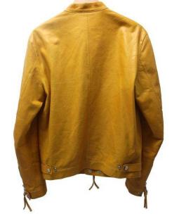 DSQUARED2【ディースクエアード】 レザージャケット メンズ イエロー