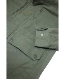 ミスタージェントルマン ウール×コットン ワークジャケット S~M カーキ ORBIUM（オルビウム）WORKDRESS BLAZERワークドレスブレザー