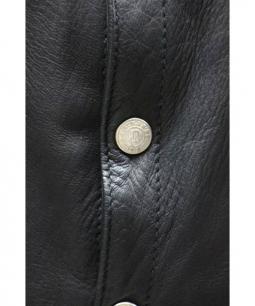 DELAY by Win&Sons ディレイバイウィンアンドサンズ　レザーベスト DELAY by Win&sons】ディレイバイウィンアンドサンズ ゴート