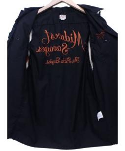 COOTIE】(クーティー) ボーリングシャツ メンズ ブラック SIZE L