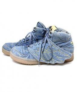 JEREMY SCOTT ジェレミースコット デニムハイカットスニーカー