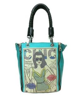 barbara rihl(バーバラリール) プリントレザートートバッグ」 買取実績