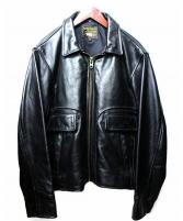 【VU THANG 】Vanson レザー TJP VANSON TJP All Leather Stadium Jacket Leather Cowhide Patch