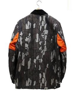 カーハート　ハンティングジャケット 古着 80s USA製 Carhartt 裏地 ストライプ ブランケット